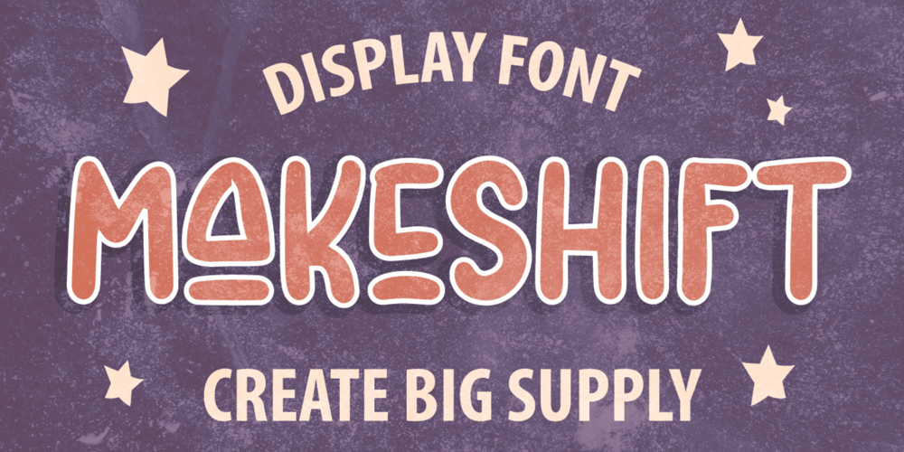 Makeshift font