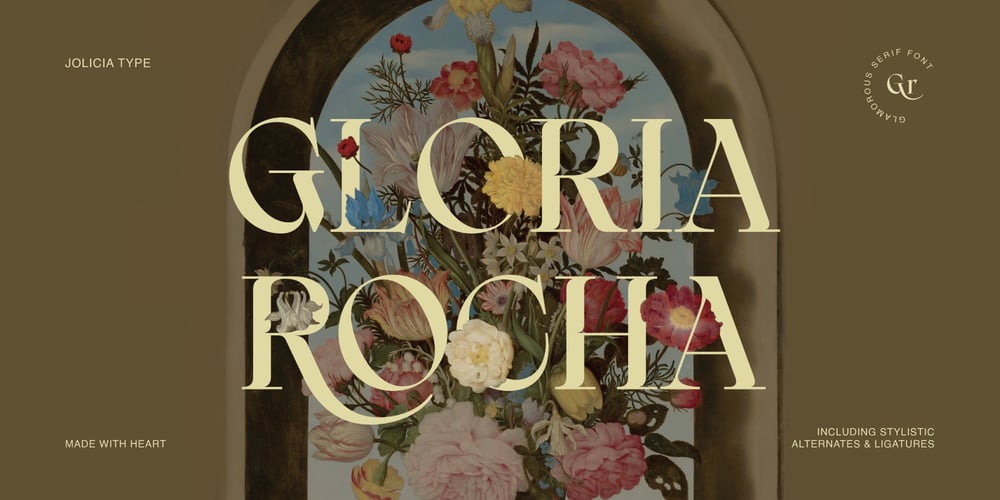 Gloria Rocha font