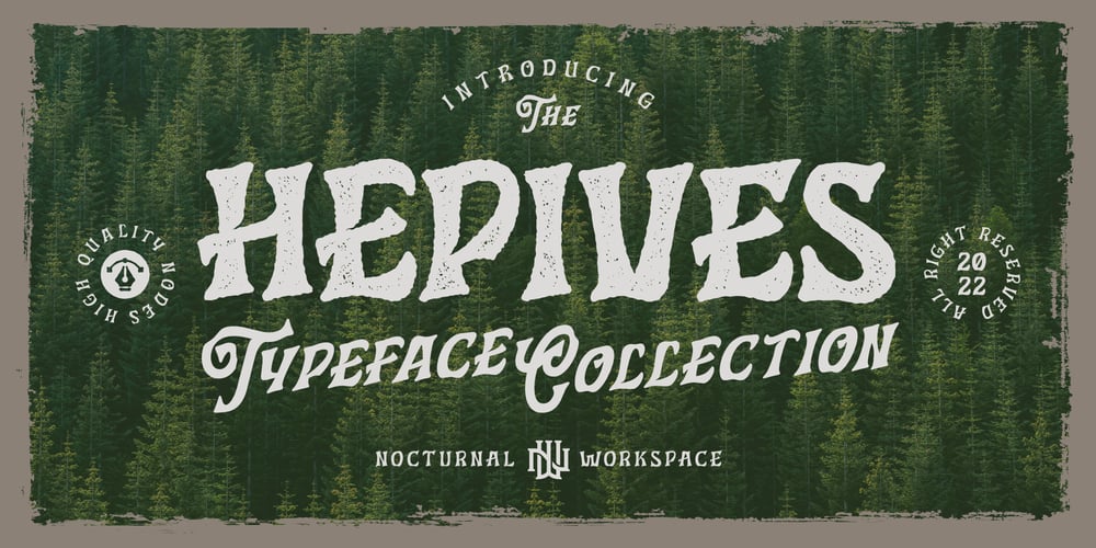 Hepives font
