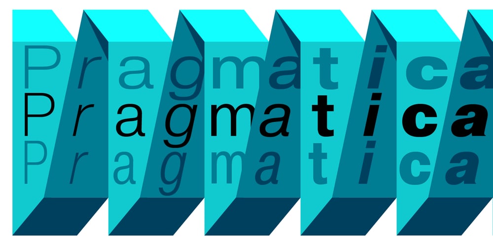 Pragmatica font