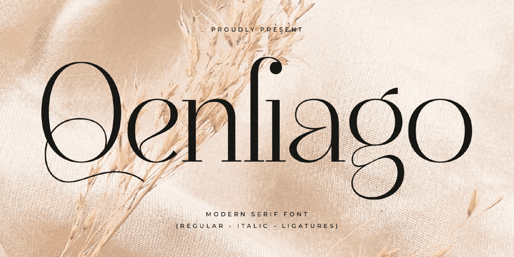 Qenliago font