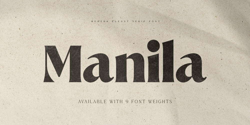 Manila Style font