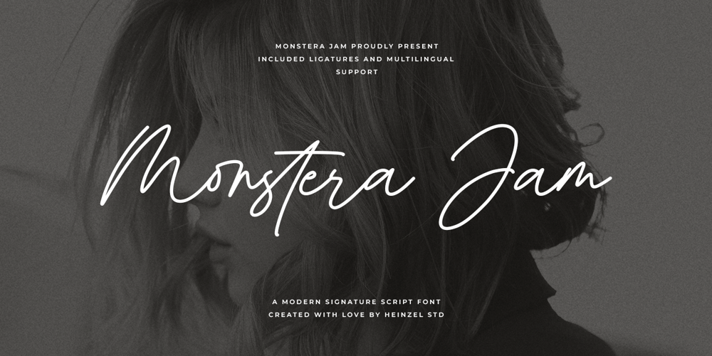 Monstera Jam font