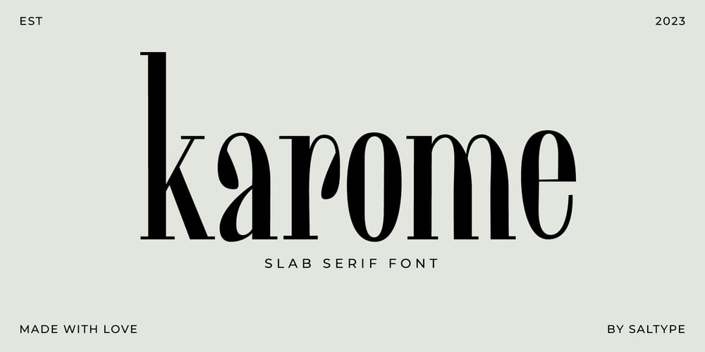 Karome font