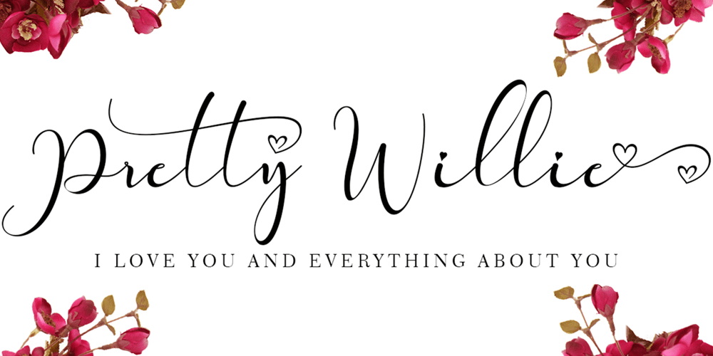 Pretty Willie font