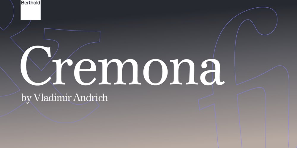 Cremona font
