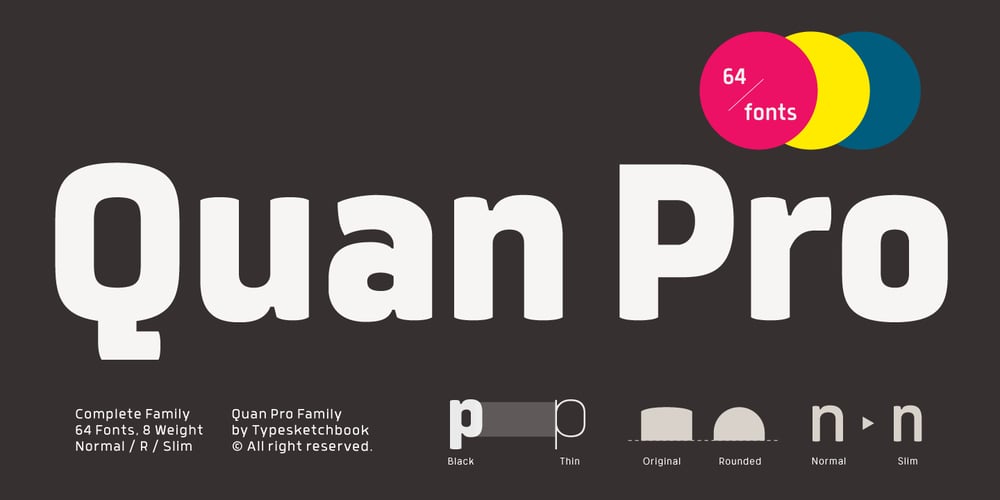Quan Pro font