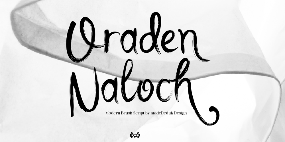 Oraden Naloch font
