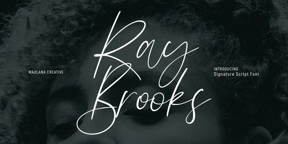 Ray Brooks font