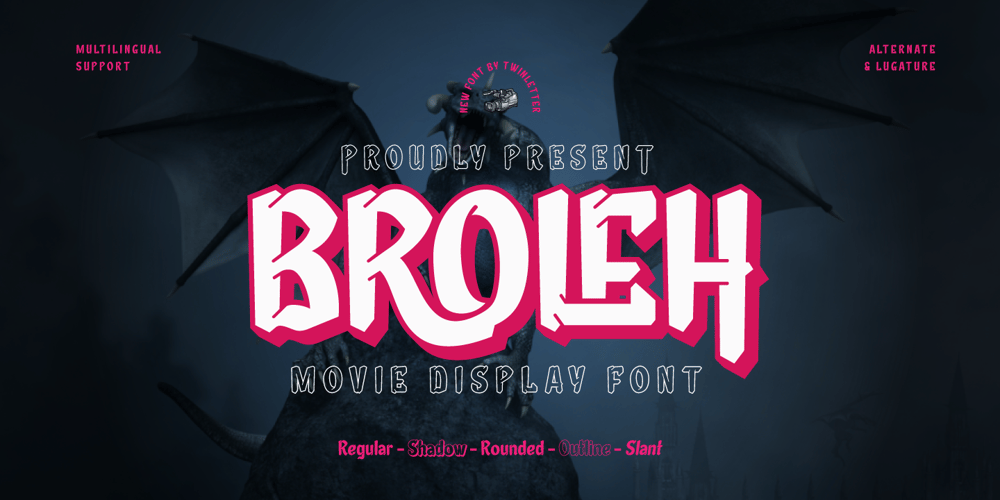 Broleh font