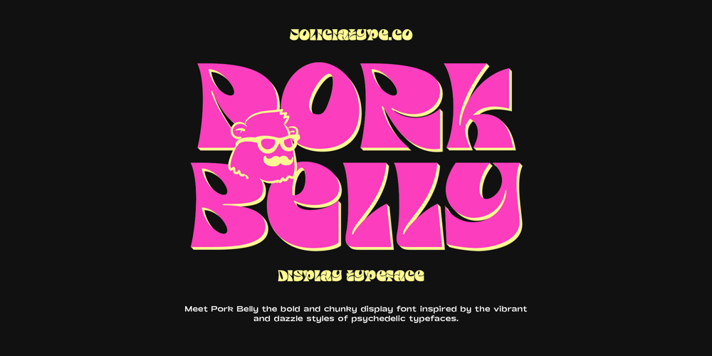 Pork Belly font