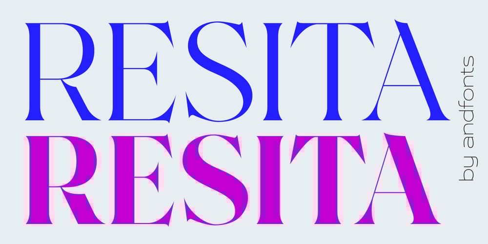 Resita font