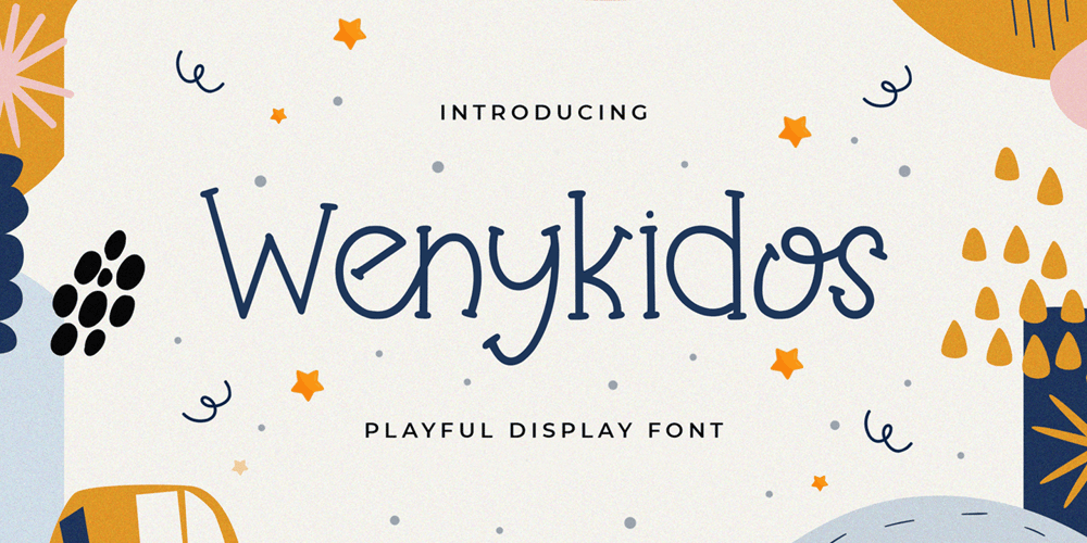 Wenykidos font