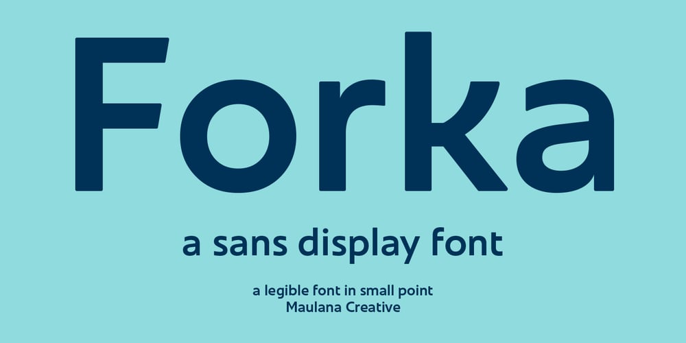 MC Forka font