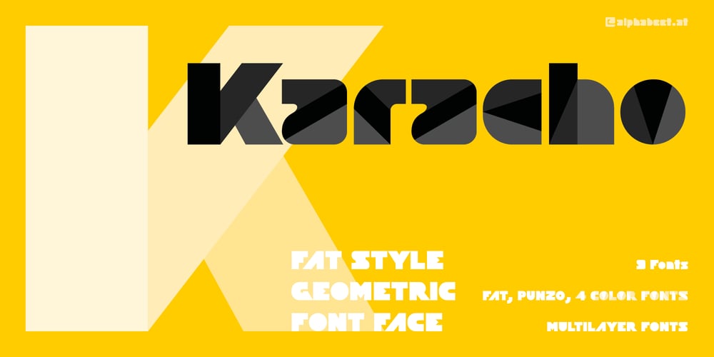 Karacho font