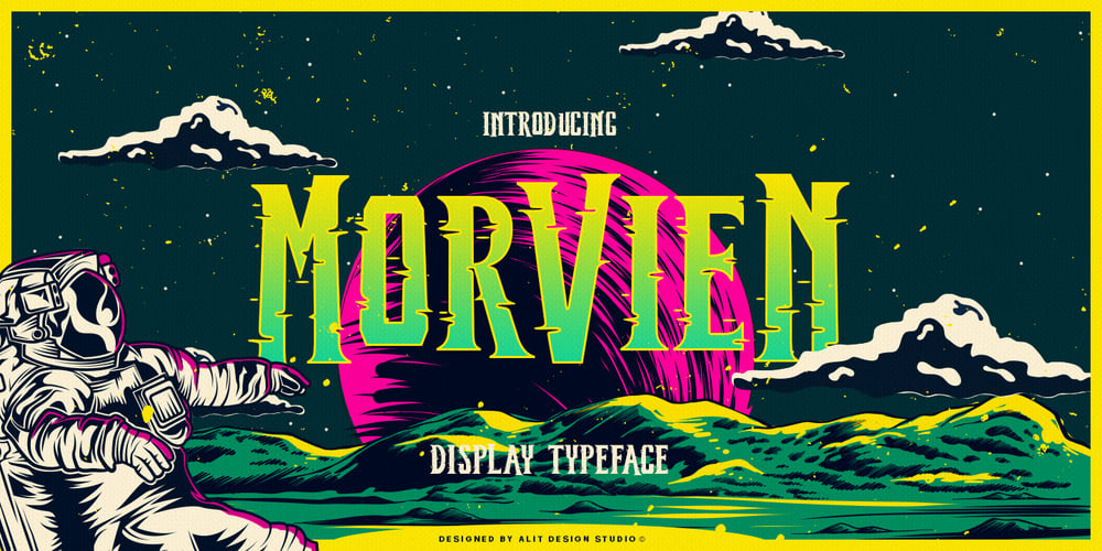 Morvien font