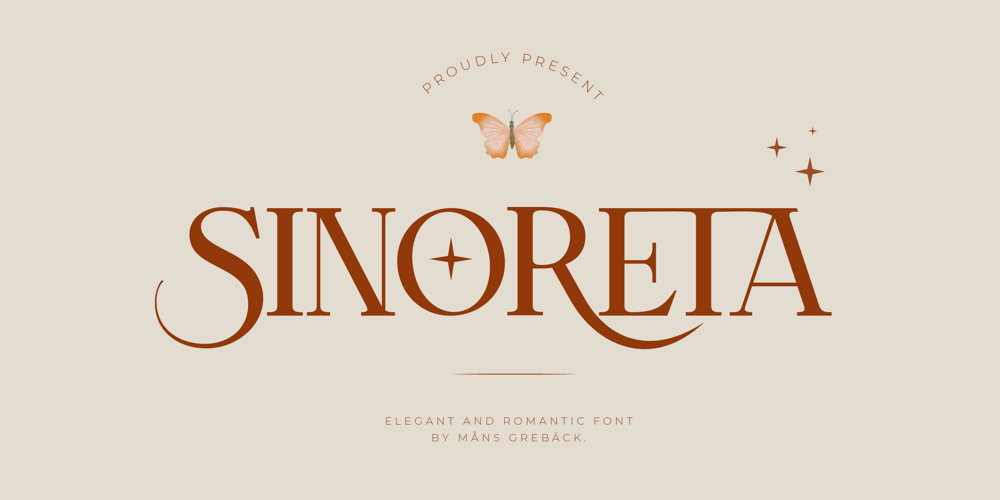 Sinoreta font