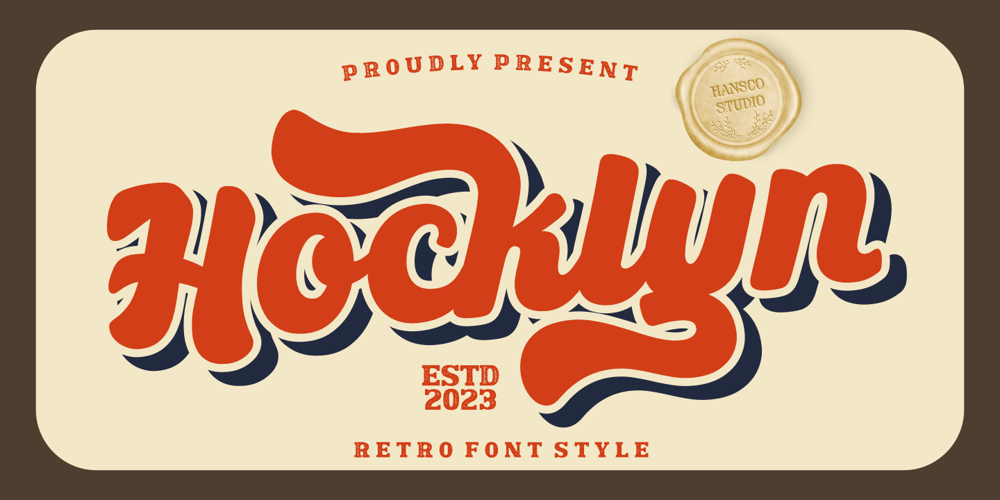 Hocklyn font
