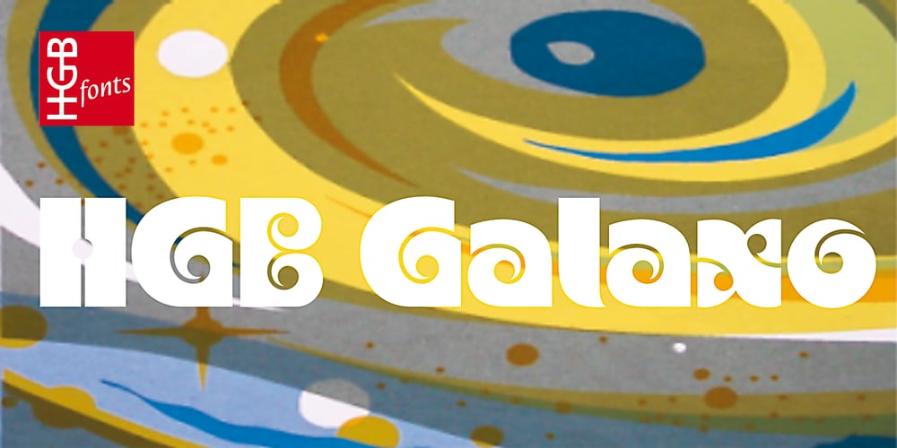 HGBGalaxo Dot font