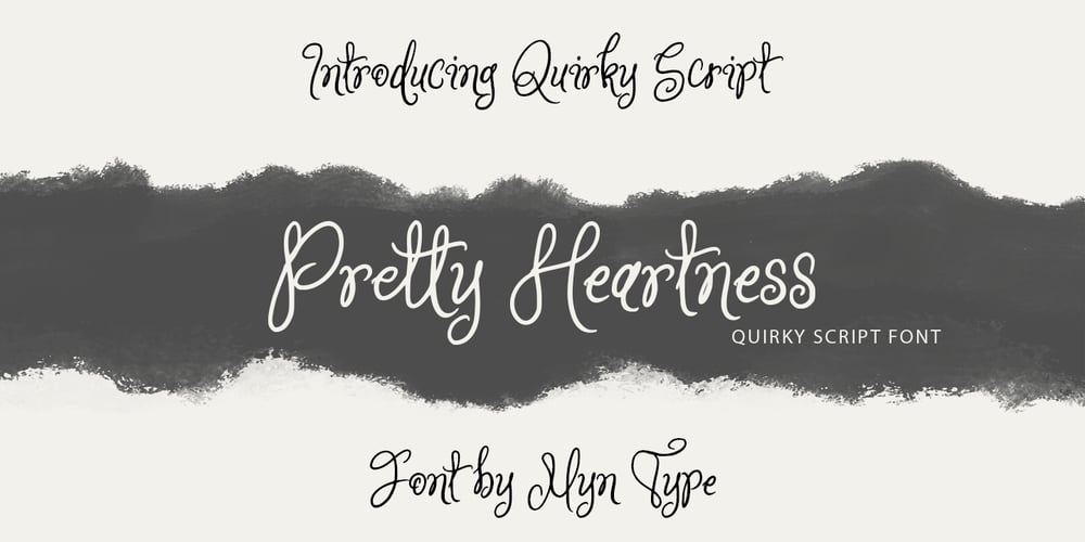 Pretty Heartness font
