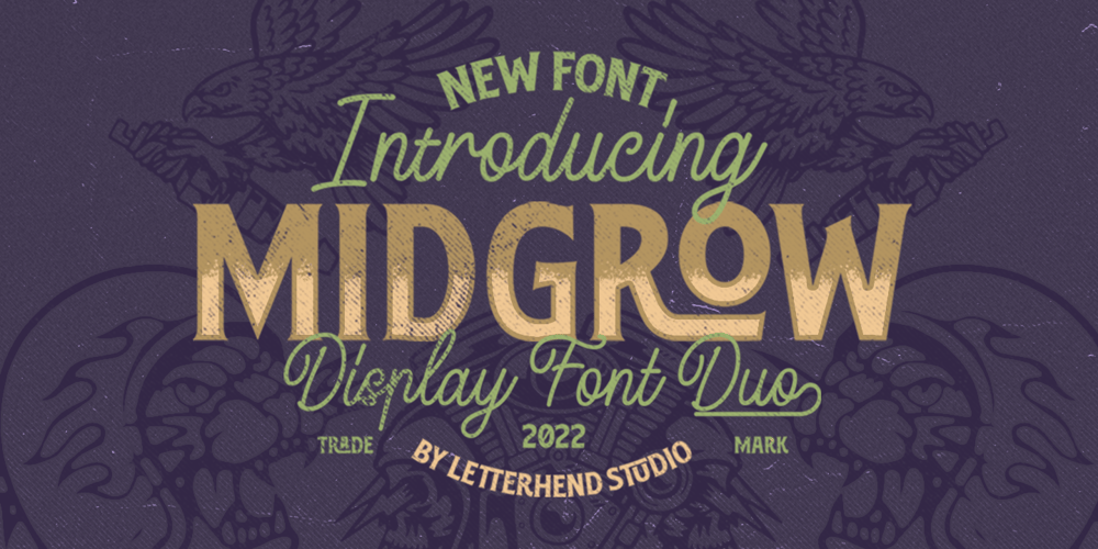 Midgrow Font Duo font