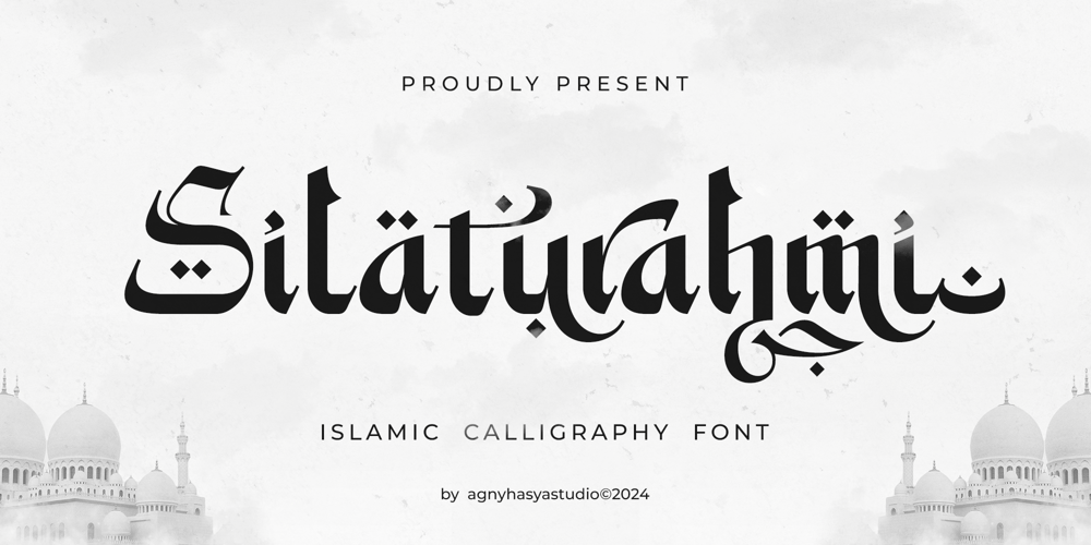 Silaturahmi font