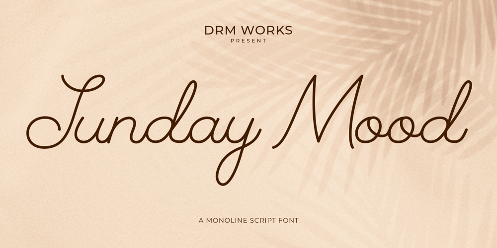 Sunday Mood font