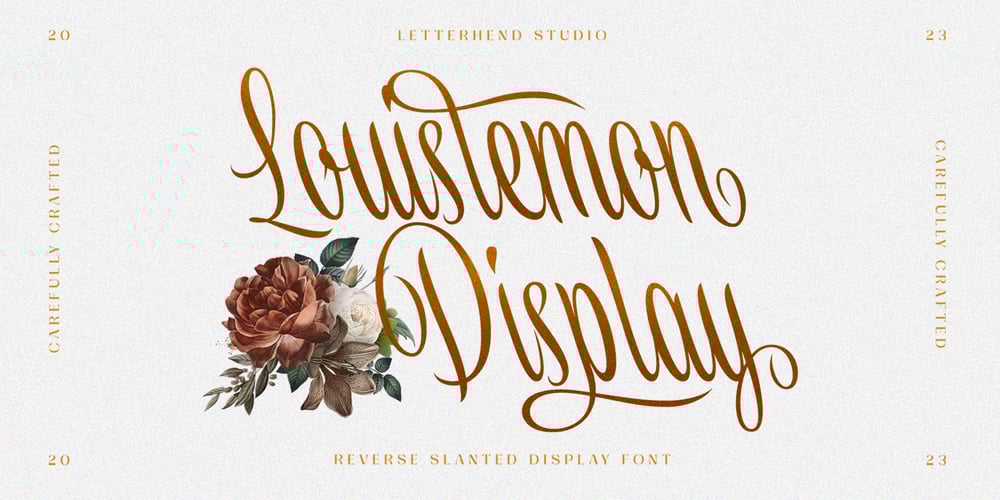Louislemon font
