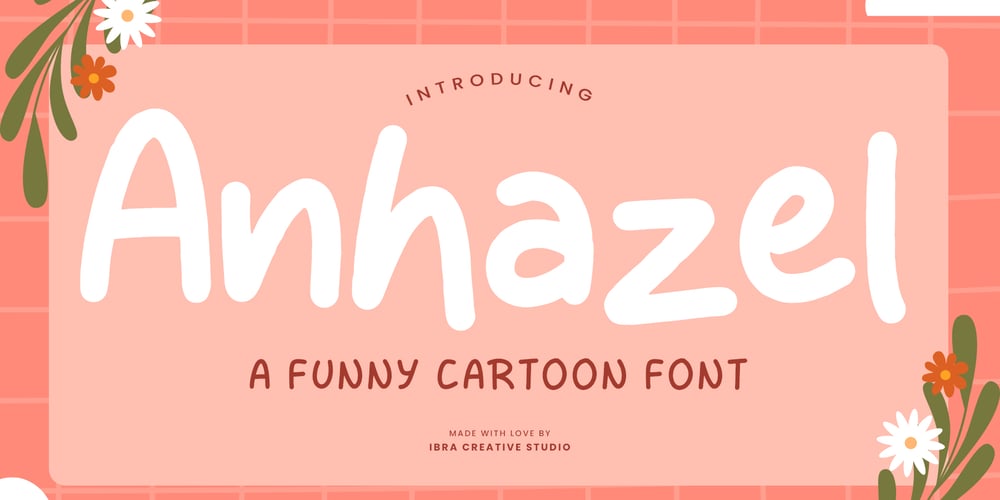Anhazel font