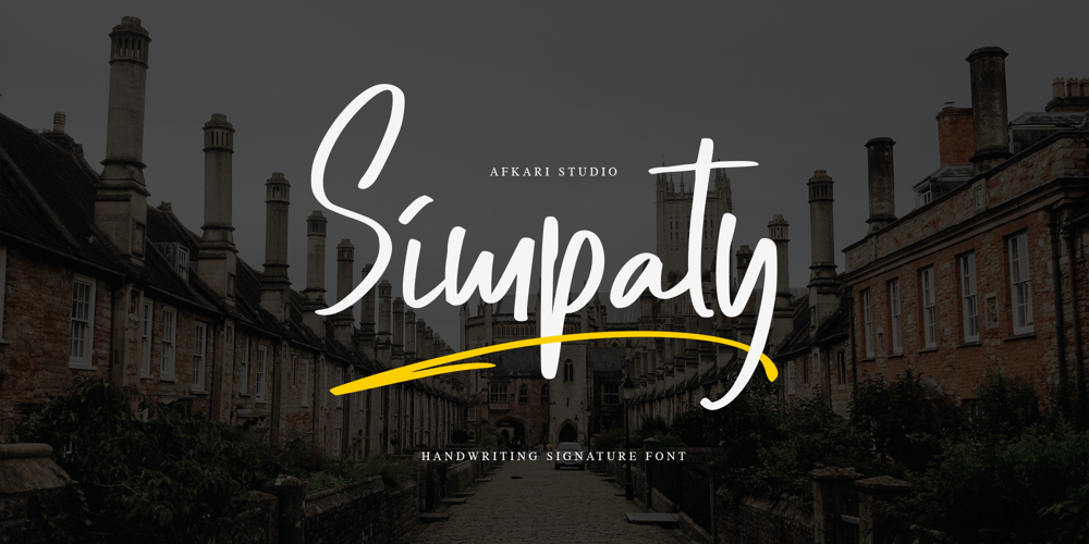 Simpaty font