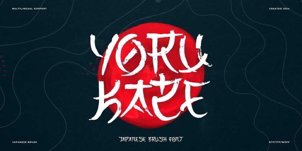 Yoru Kaze font