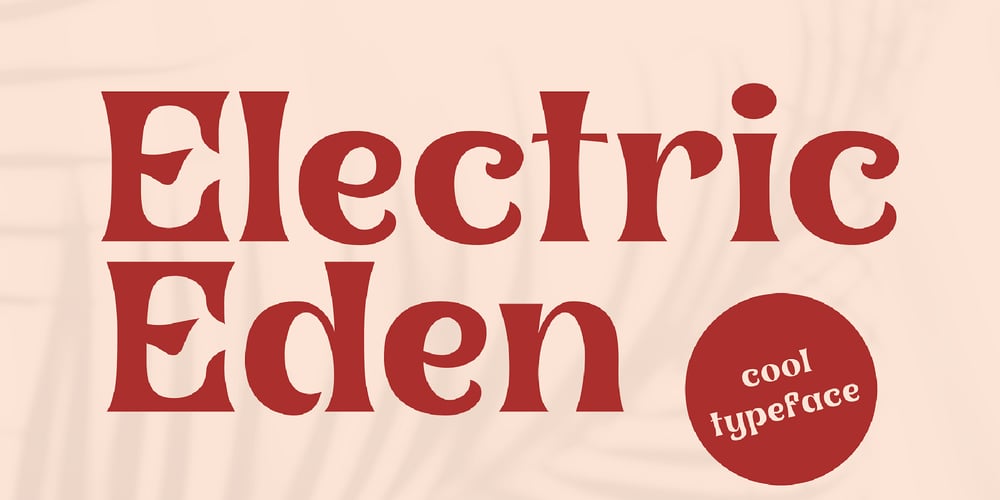 Electric Eden font