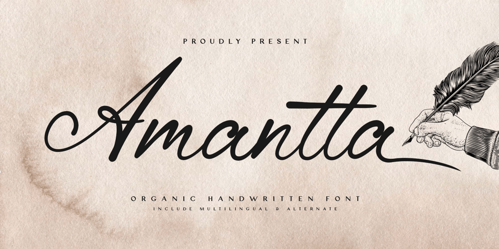Amantta font