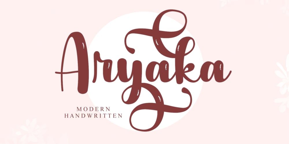 Aryaka font