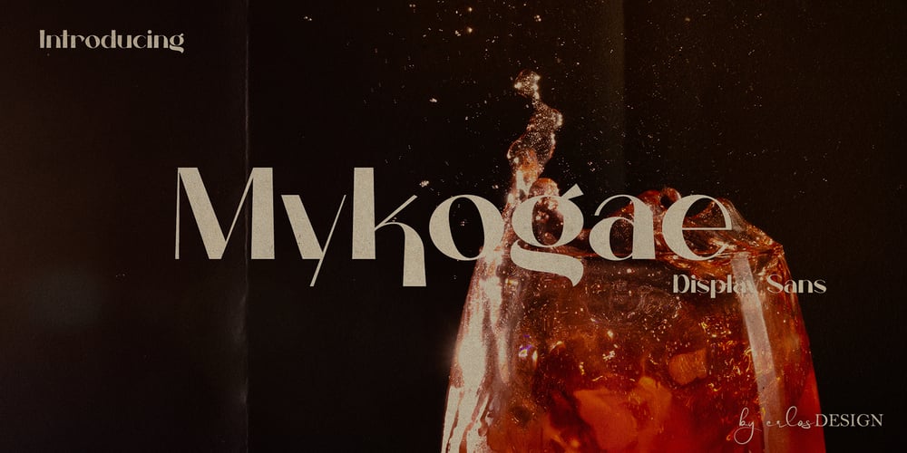 Mykogae font