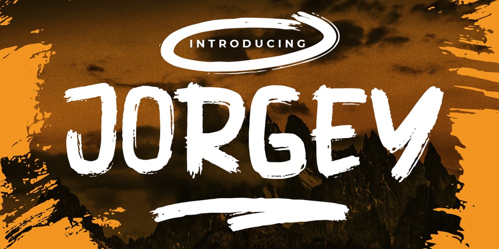Jorgey font