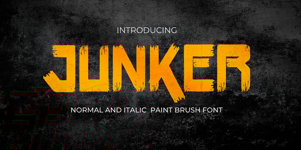 Junker font