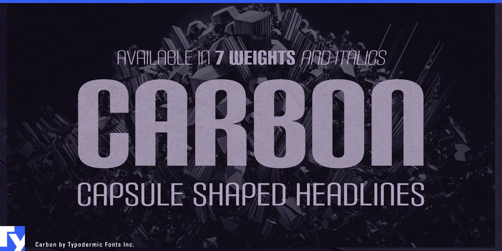 Carbon font
