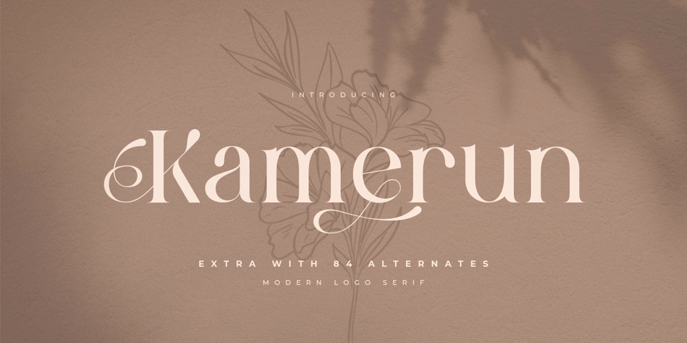 Kamerun font