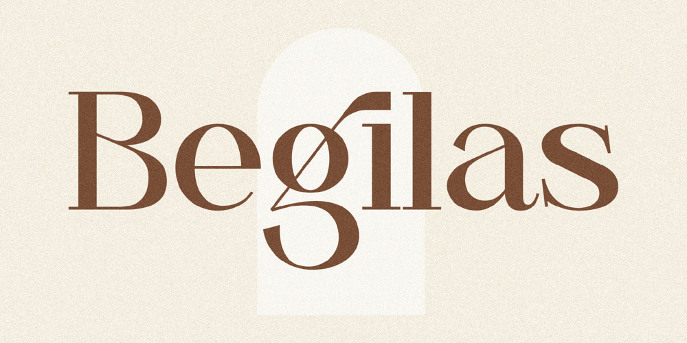 Begilas font