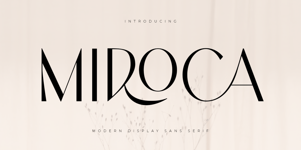 Miroca font