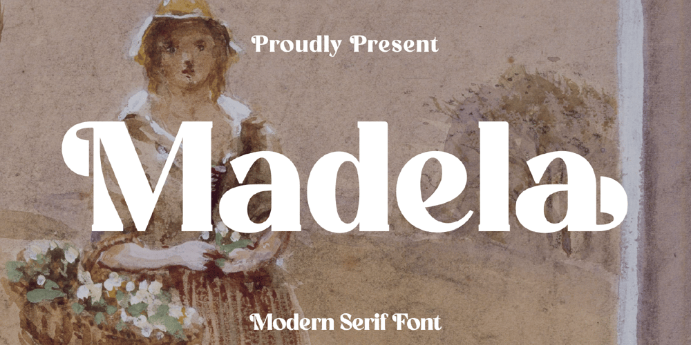 Madela font