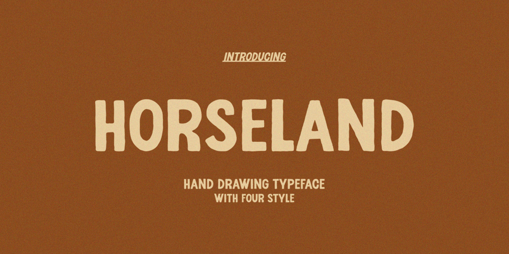Wtf Horseland font