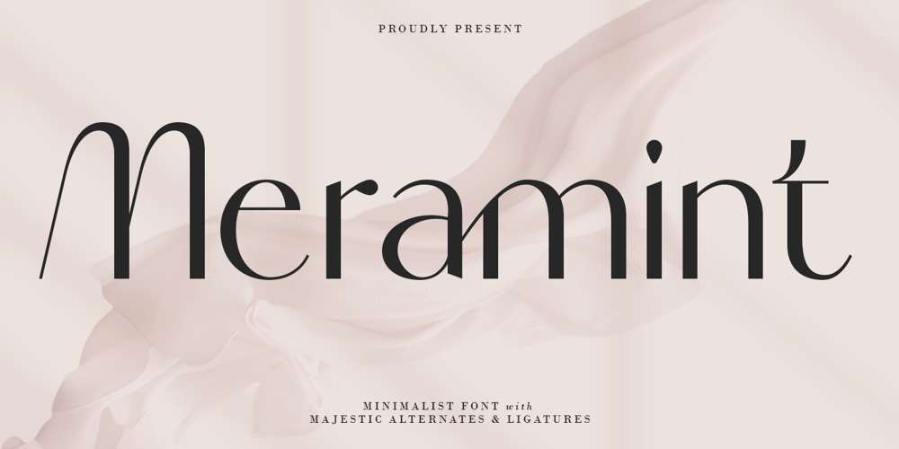 Meramint font