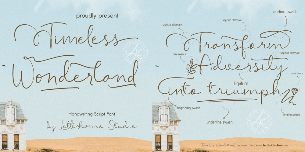 Timeless Wonderland font