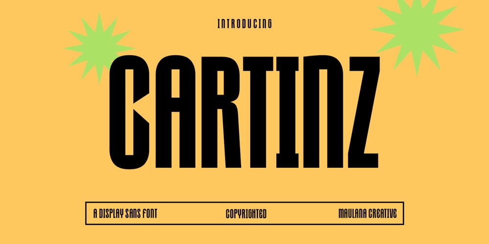 MC Cartinz font