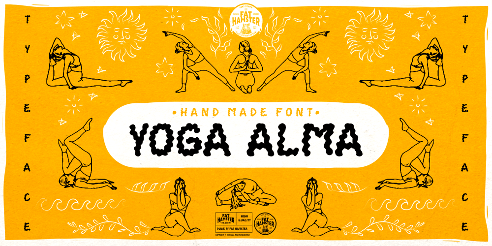 Yoga Alma font