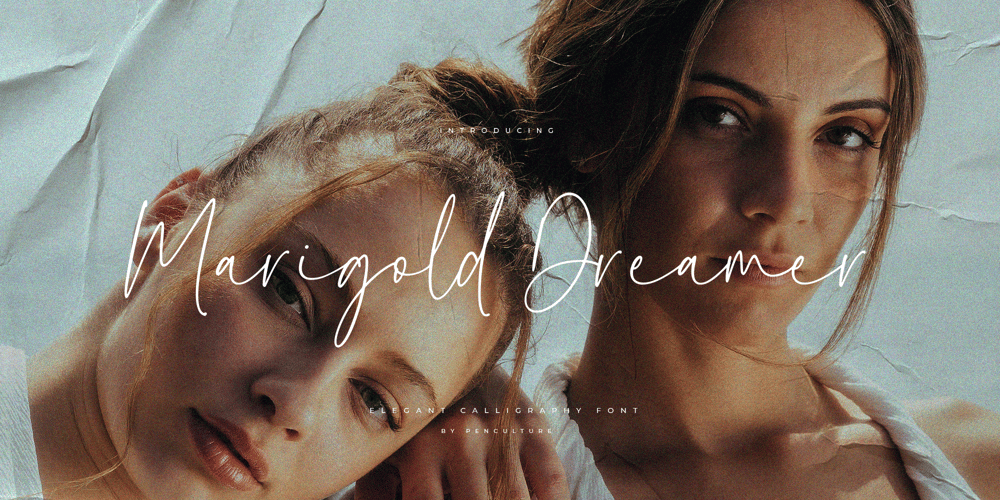 Marigold Dreamer font
