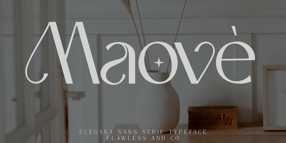 Maove font