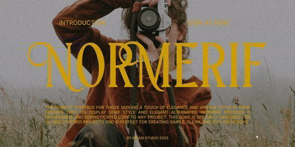 Normerif font